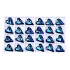 96Pcs Electroplated K9 Glass Pendants EGLA-N006-029-5