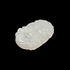 Natural White Jade Carved Pendants G-S384-01D-3