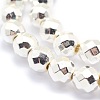Electroplate Non-magnetic Synthetic Hematite Beads Strands G-L485-03B-S-2