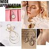 36Pcs 6 Style 304 Stainless Steel Linking Rings STAS-UN0033-66-7