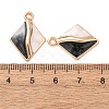 Alloy Enamel Pendants FIND-K030-02C-G-3