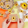 Linen Bowknot Ornament Accessories LS-DIY-WH0430-069-3
