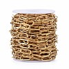 304 Stainless Steel Paperclip Chains CHS-F011-01A-G-3