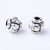 Tibetan Style Alloy Spacer Beads TIBE-Q063-55AS-NR-1