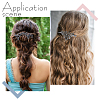 9Pcs 9 Styles Retro Alloy Hair Sticks OHAR-GA0001-14-5