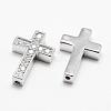 Brass Micro Pave Grade AAA Cubic Zirconia Beads KK-P055-14P-NR-1