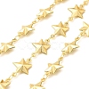 304 Stainless Steel Star Link Chains CHS-C021-03B-G-1