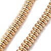 Electroplated Synthetic Non-magnetic Hematite Beads Strands G-M095-C01-04KCG-1