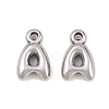 304 Stainless Steel Pendants STAS-S186-12-P01-2