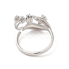 Brass Cuff Rings KK-Q773-23P-2