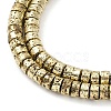 Electroplated Synthetic Non-Magnetic Hematite Beads Strands G-U003-16A-3