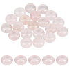 20Pcs Natural Rose Quartz European Beads G-PA0002-34B-1