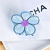 Flower Acrylic Large Claw Hair Clips PW-WG17948-08-1
