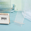 Acrylic Slant Back Postcard Display Stands ODIS-WH0078-86C-4