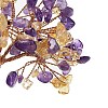 Natural Yellow Quartz & Amethyst Chips Tree Decorations DJEW-M012-01B-3