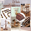 Waxed Round Wooden Sticks WOOD-OC0004-01B-6