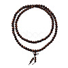 Mala Bead Bracelet WOOD-T030-02-2