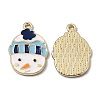 Alloy Enamel Pendants X-ENAM-Z001-02G-A-1