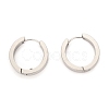 304 Stainless Steel Huggie Hoop Earrings EJEW-O087-09G-P-1