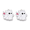Halloween Theme Alloy and Enamel Pendants ENAM-T021-31B-01P-1