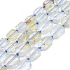 Natural Topaz Beads Strands G-K245-L02-01-1
