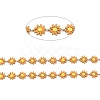 Golden Brass Enamel Link Chains CHC-H103-06D-G-2