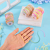 3 Rolls 3 Colors Segment Dyed Macrame Cotton Cord OCOR-TA0004-20B-6