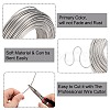 Anodized Aluminum Wire AW-S001-2.0mm-01-7