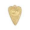 Brass Pendant Cabochon Settings KK-G441-07G-2