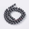 Non-Magnetic Synthetic Hematite Beads Strands G-H1071-1-2
