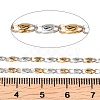 Two Tone 304 Stainless Steel Lumachina Chains CHS-P028-02A-2