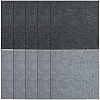 10Pcs 2 Colors Square Self-adhesion Polyester Carpet Tape DIY-CN0003-16-1