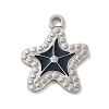 304 Stainless Steel Enamel Pendants STAS-Q301-03P-1