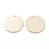 Brass Charms KK-Y003-06B-G-2