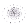 200Pcs 2 Style White Acrylic Enamel Beads SACR-YW0001-04-2
