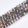 Electroplate Glass Beads Strands EGLA-S176-07B-B03-1