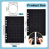 12Pcs Polyester Enamel Pin Storage Organizer Binder Sheet AJEW-OC0015-23-2