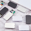9Pcs 3 Colors Slide Top Tinplate Trinket Storage Boxes CON-CP0001-016D-7