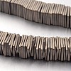 Electroplate Non-magnetic Synthetic Hematite Bead Strands G-F300-20B-F06-1