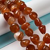 Natural Agate Beads Strands G-H295-B01-3