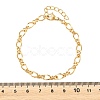 304 Stainless Steel Infinity Link Chain Bracelets BJEW-D458-05G-4