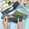 4Pcs 4 Colors Portable PU Leather Makeup Brush Bag AJEW-GA0004-46-3