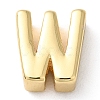 Rack Plating Brass Slide Charms KK-M254-15G-W-1