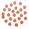 Initial Letter A~Z Alphabet Enamel Charms ENAM-X0018-11-1