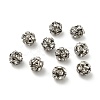 7mm Brass Crystal Rhinestone Beads KK-S519-01B-P-1