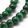 Natural Malachite Bead Strands G-O143-10-4mm-3