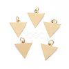 Ion Plating(IP) 304 Stainless Steel Pendants STAS-I311-22G-2