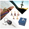 Cat & Coffee Cup Stitch Markers HJEW-AB00269-6