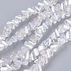 Electroplate Glass Beads Strands EGLA-J146-4mm-AB01-1