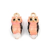 Brass Enamel Pendants KK-CBA6818-04G-05-1